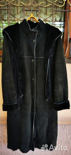 Дубленка женская натуральная длинная и легкая