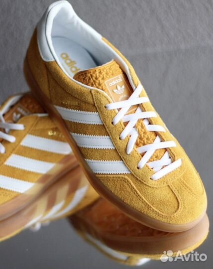 Adidas Gazelle Indoor Orange Peel White