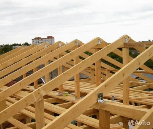 Строительная бригада пристройка кровля