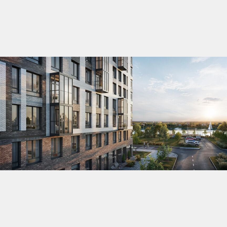 3-к. квартира, 77,4 м², 12/23 эт.