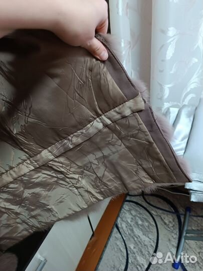 Шуба трансформер из песца 44