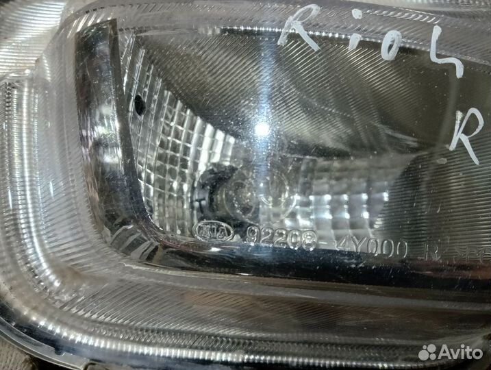 Птф правый KIA RIO 3 рестайл 2015-2017