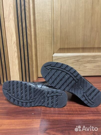 Зимние ботинки из нат. кожи для мальчика