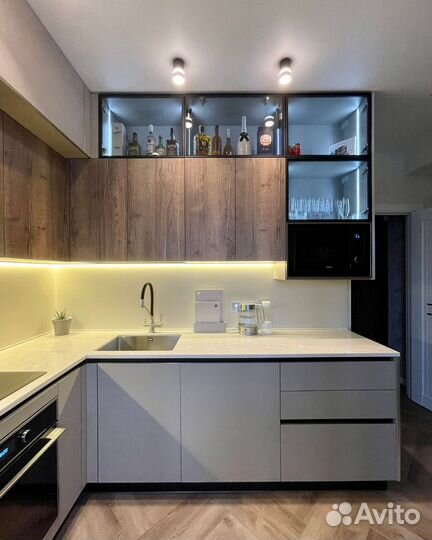 Кухня и шкафы на заказ под ключ