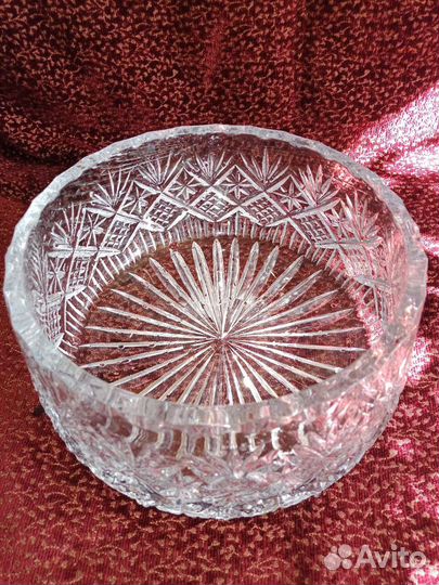 Ваза хрустальная СССР