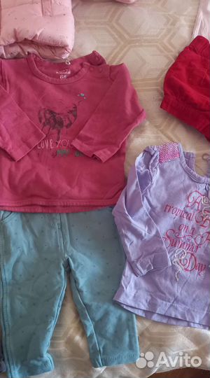 Пакет одежды девочка 62 68