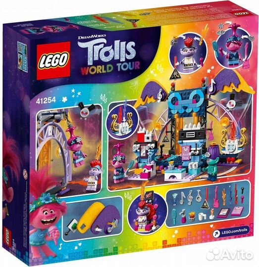 Lego Trolls 41254 Концерт в городе Рок-на-Вулкане