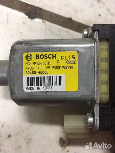 Стеклоподъёмник передний правый Hyundai Solaris 2