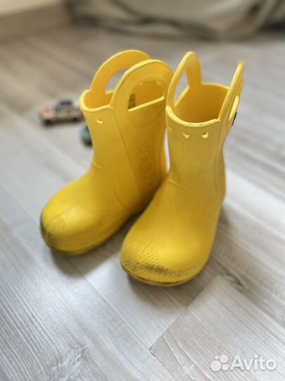Сапоги резиновые crocs c7 c7
