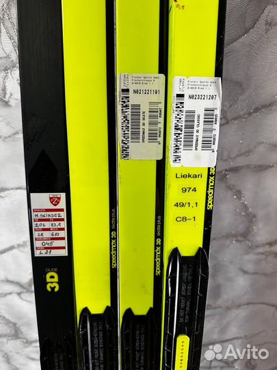 Лыжи беговые fisher speedmax 3D