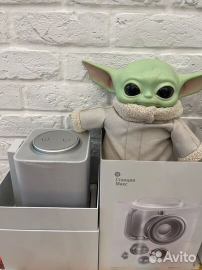 Яндекс станция Макс (новая) с часами