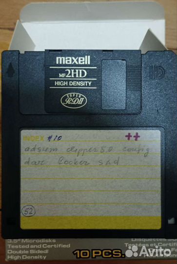 Дискеты Verbatim data life plus mf-2HD