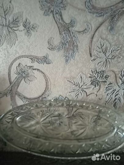 Селедочница стеклянная