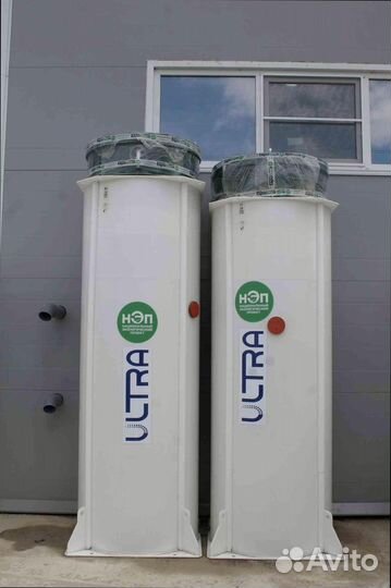 Септик для высоких грунтовых вод с установкой