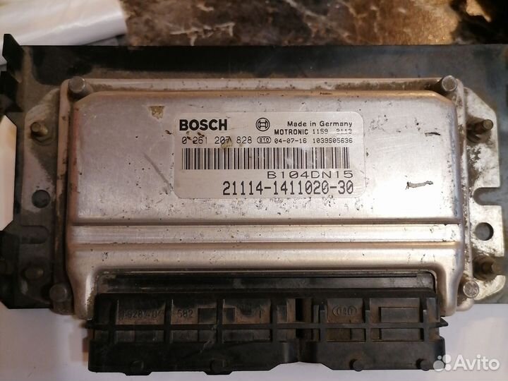 Блок управления двигателем ваз