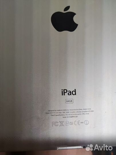 Планшет apple iPad 3 64 gb