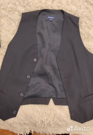 Пиджак, жилетка, галстук на мальчика 152 см