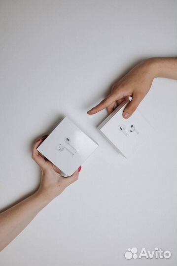 Беспроводные airpods с шумоподавлением, гарантия