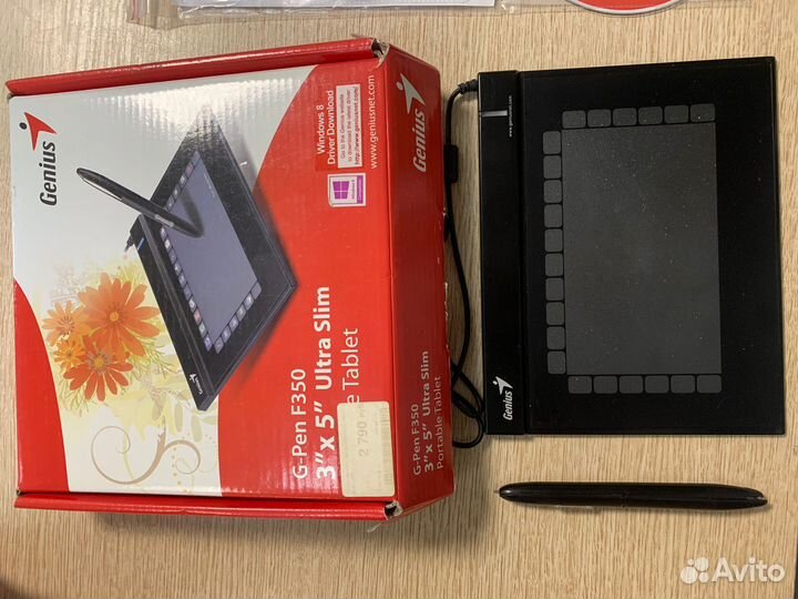 Графический планшет Genius G-Pen F350 USB