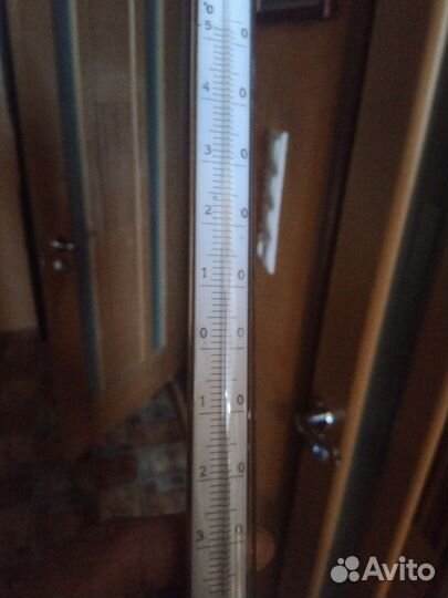 Угловой технический ртутный термометр