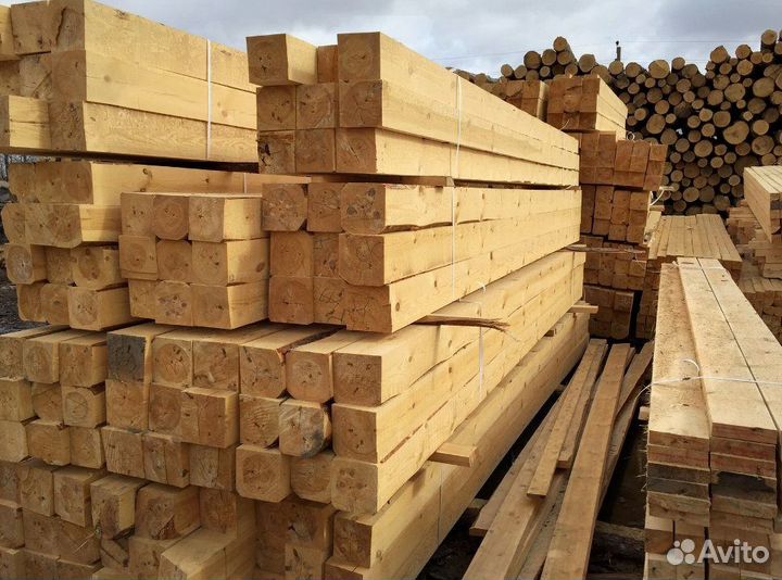 Доска обрезная 50х150 - прямые поставки