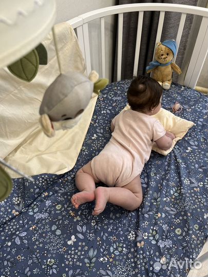 Детское постельное на овальную кроватку