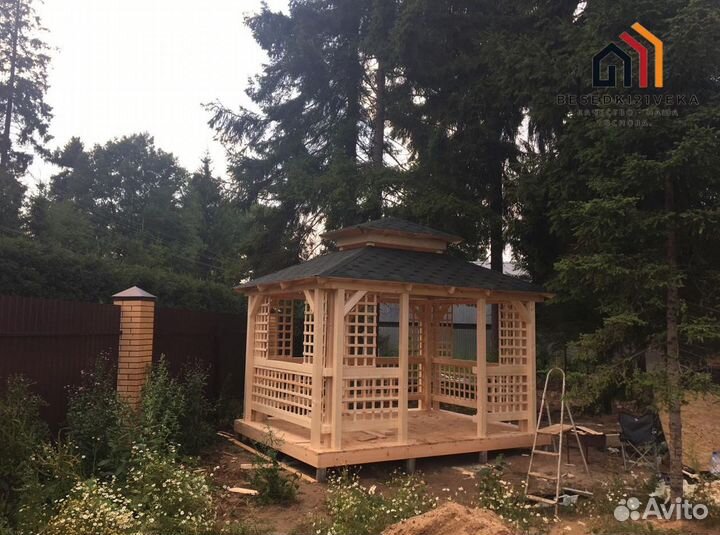 Беседка для дачи