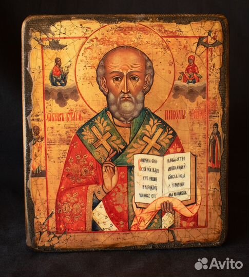 Икона деревянная 