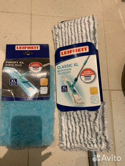Швабра Leifheit с уникальной насадкой
