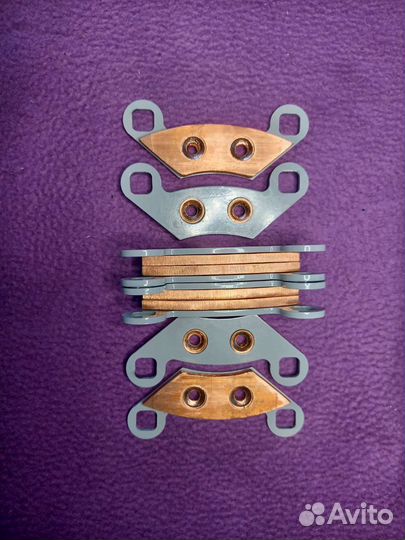Медные тормозные колодки в круг на stels Guepard