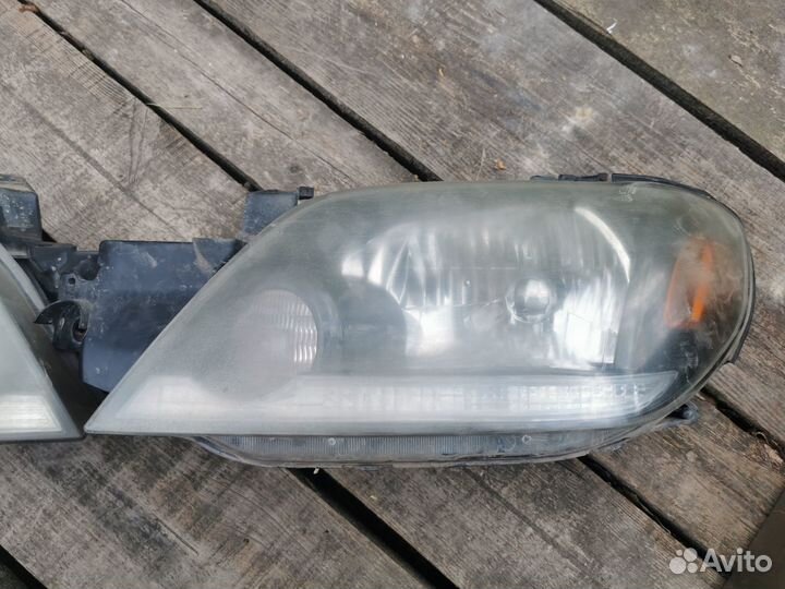 Фары mitsubishi outlander 1