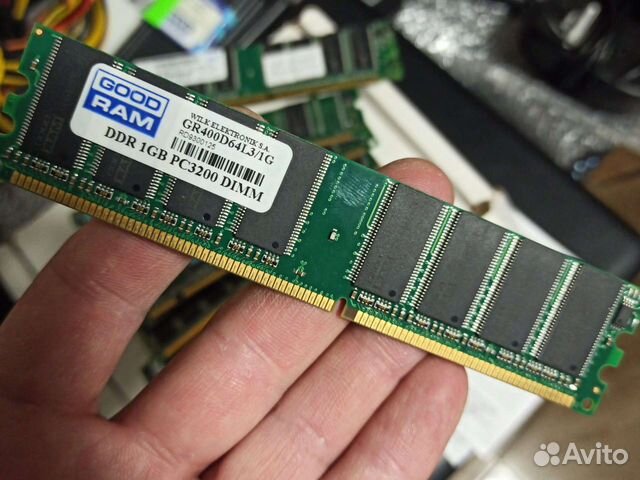 DDR400/1gb,есть две купить в Калининграде | Электроника | Авито