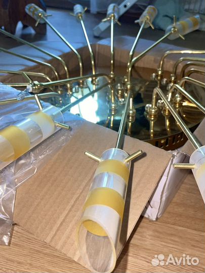 Люстра потолочная бу