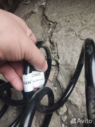 Пружины передние рено дастер на 1,6