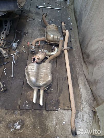 Выхлоп skoda octavia a5 1.4 tsi