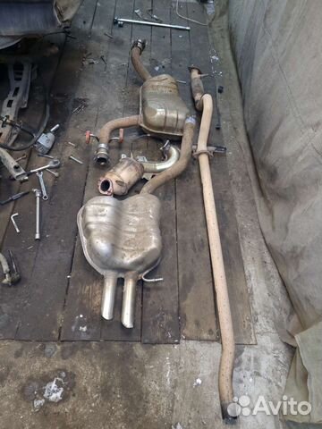 Выхлоп skoda octavia a5 1.4 tsi