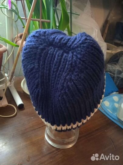 Шапка зимняя для девочки 54 56 новая