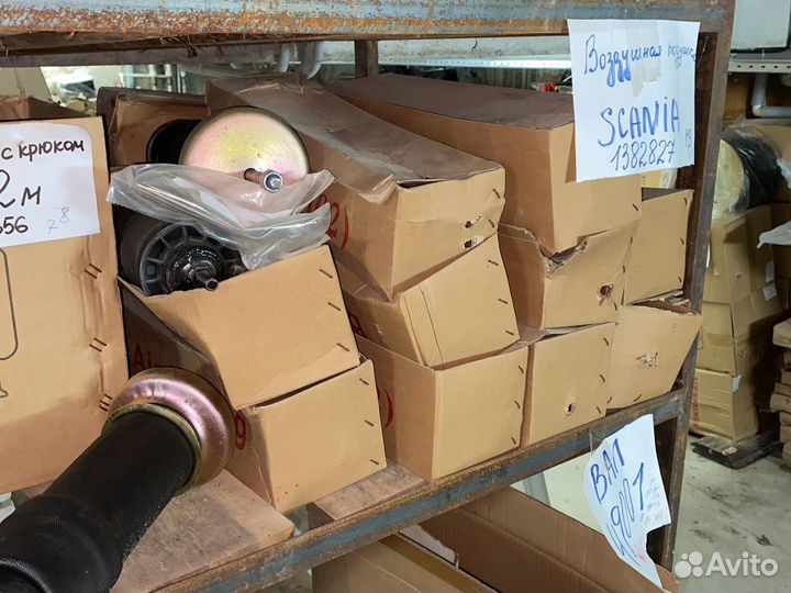 Пневмоамортизатор кабины скания о.н. 1382827