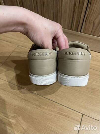 Кеды burberry женские оригинал