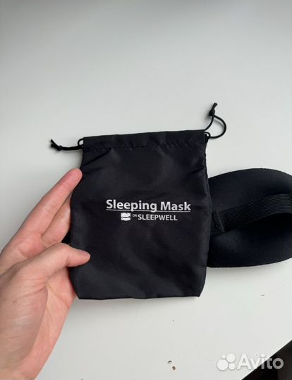 Маска для сна новая sleepwell на резинке