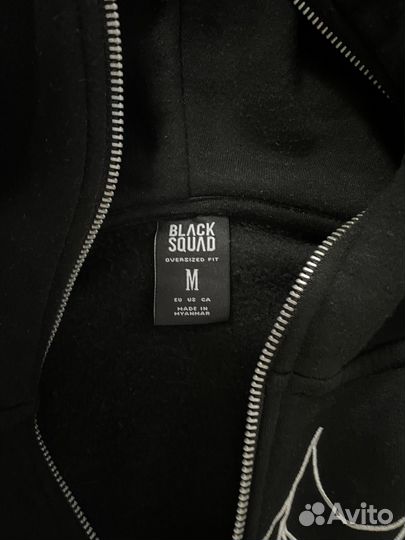 Зип худи Black squad