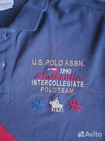 Поло с длинным рукавом U.S. Polo Assn