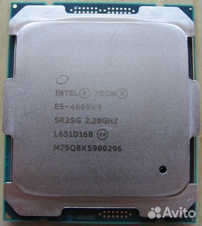 Intel Xeon e5-4669v4 22 core 2.2-3.0GHz 135W