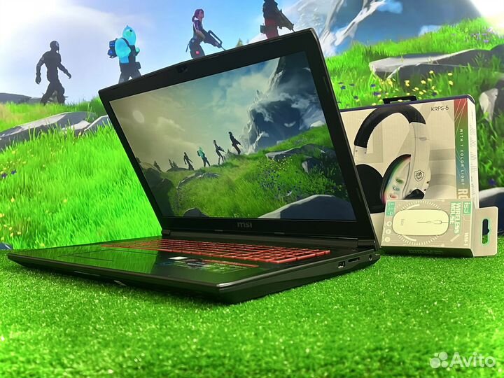Игровой ноутбук MSI / гарантия / gtx / ssd