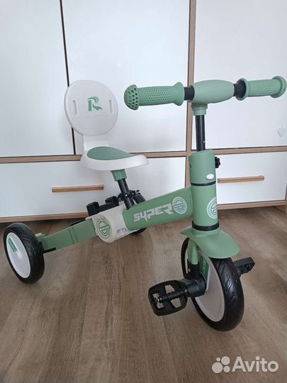 Велосипед трансформер детский трехколесный