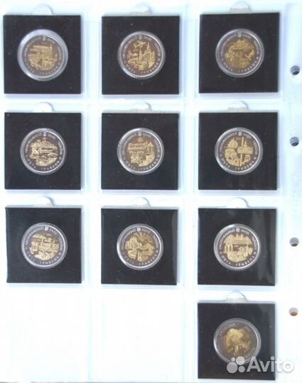 Украина. 5 гривен. Области