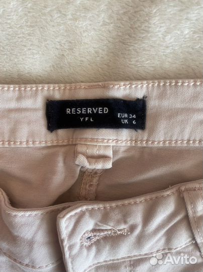 Скини джинсы reserved