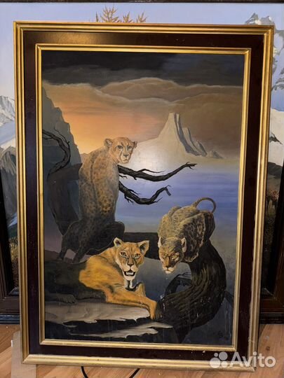 Картина масло Занин