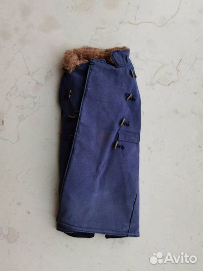 Пальто с мехом, для фигурка 1/6 для модели 12 дюйм