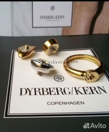 Набор кольцо и топпинги Dyrberg Kern